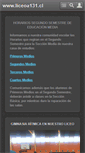 Mobile Screenshot of liceoa131.cl
